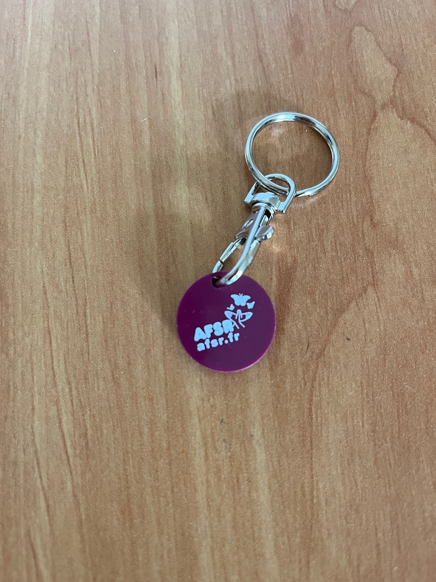 Porte clé jeton