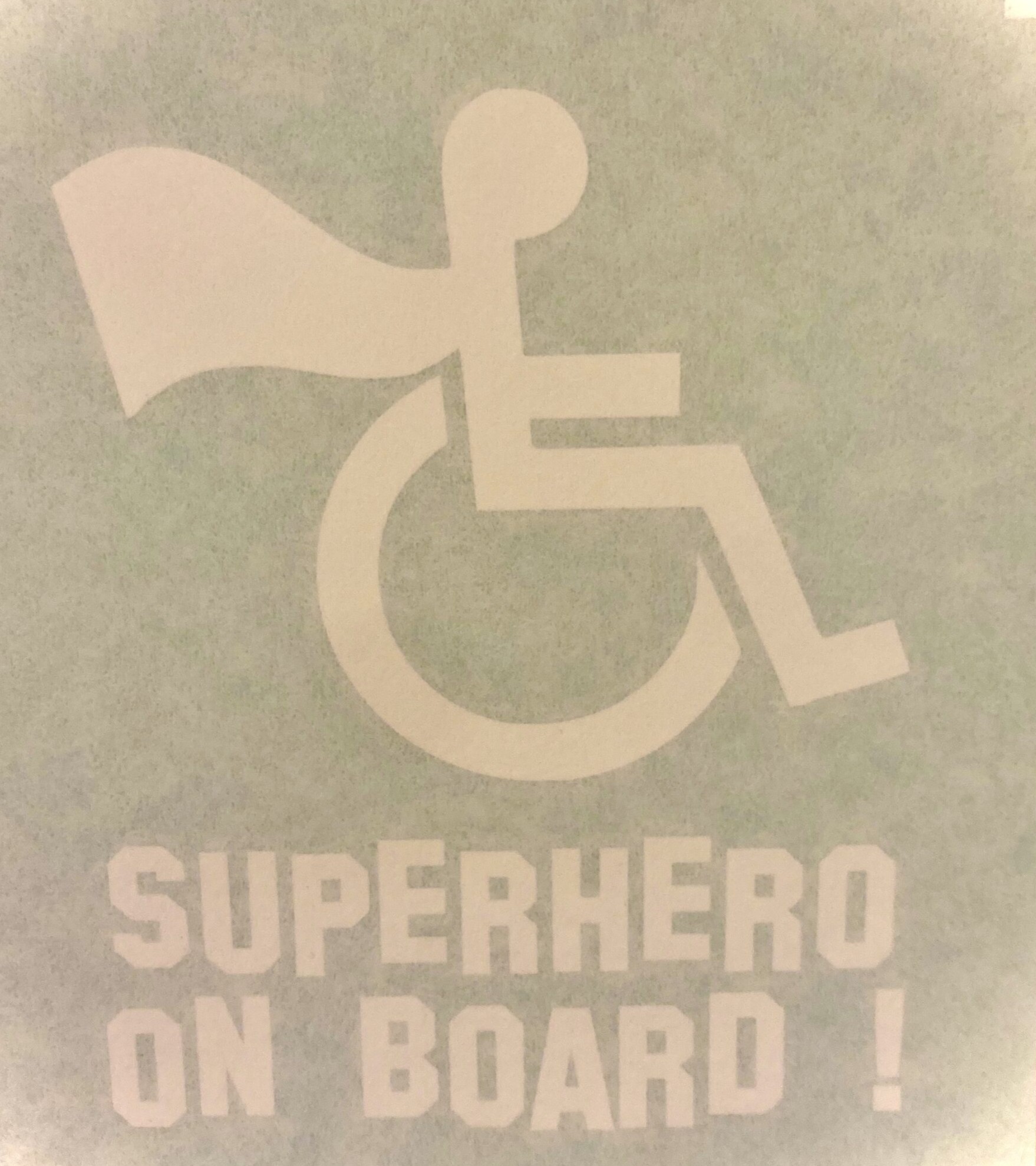 Sticker Super Héros pour voiture